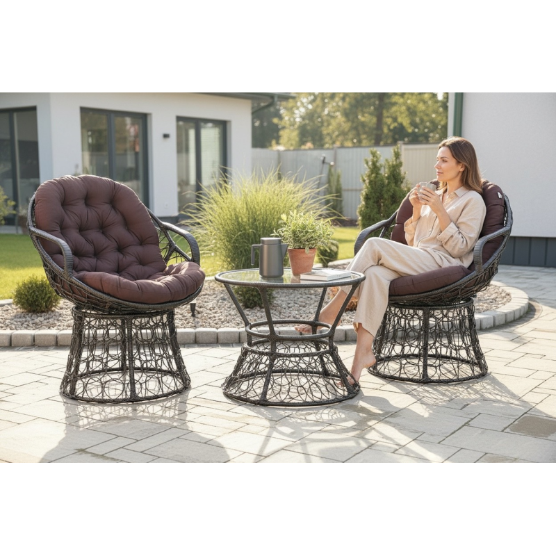 Комплект меблів HAVANA (з додатковим  плетінням)